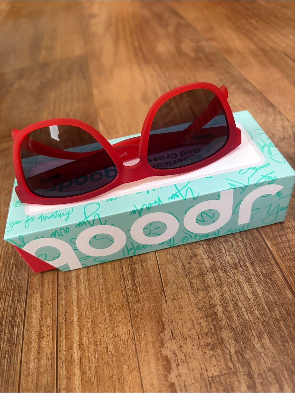 goodr just my type red polarized sunglasses